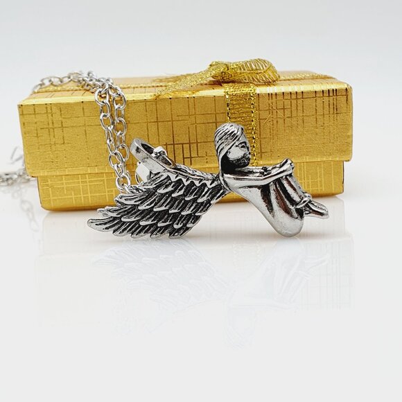 Saint Girl Angel Necklace for Men/Women, BL55590020 - Picture 10 of 13